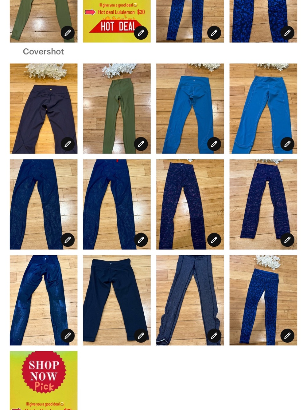 Olive Green High- different color and sizes